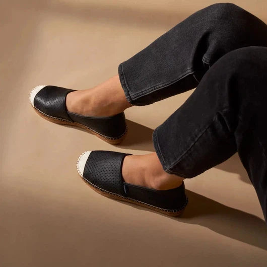 Women s Leather Espadrilles Step into Style Viscata