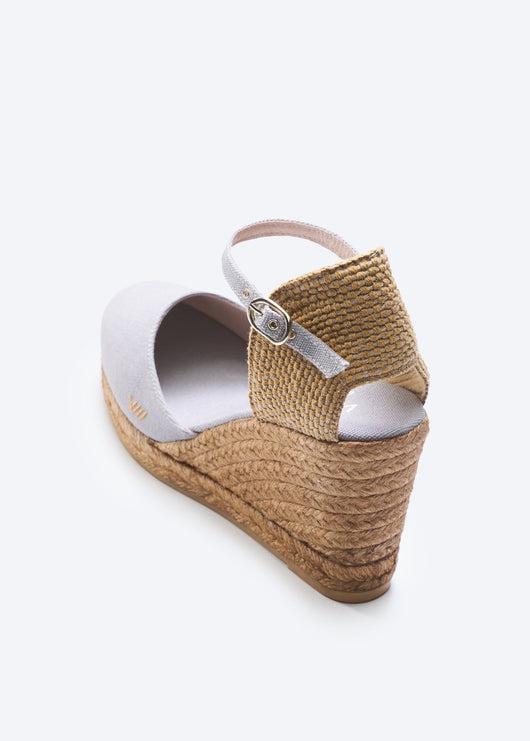 Satuna Canvas Espadrille Wedges