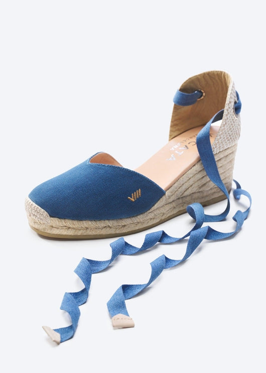 Gava Limited Edition Canvas Espadrille Wedges