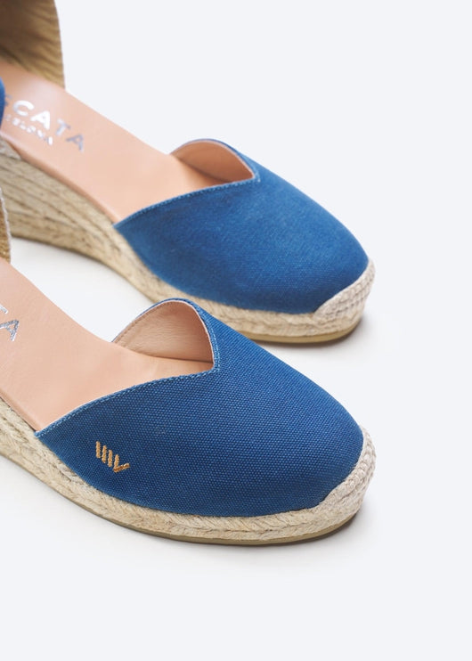 Gava Limited Edition Canvas Espadrille Wedges