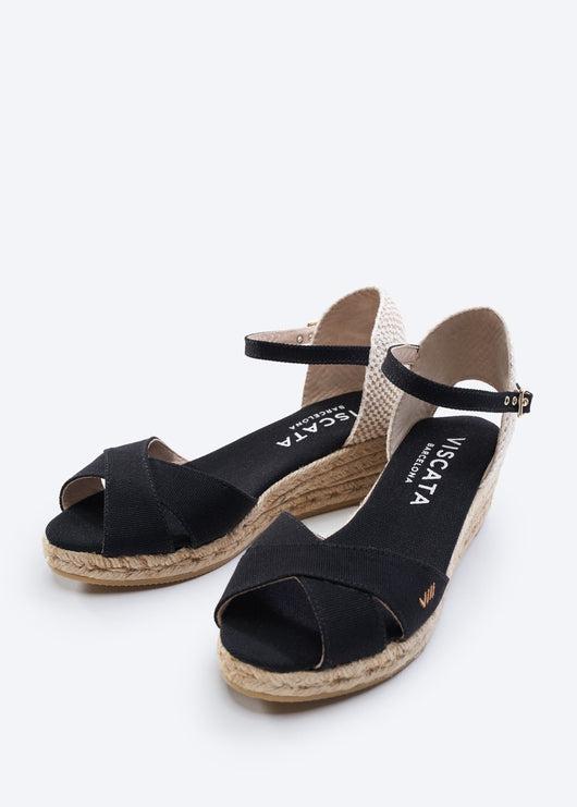 Salina Canvas Wedges