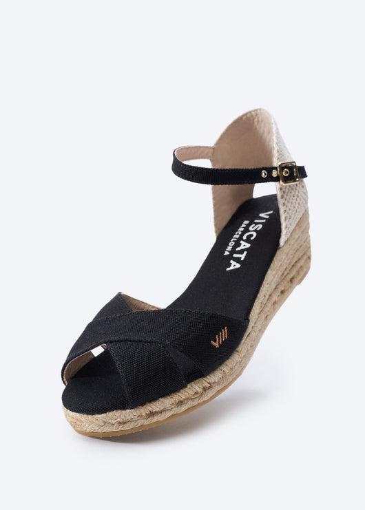 Salina Canvas Wedges