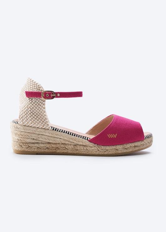 Cavall Limited Edition Canvas Espadrille Sandal Wedges