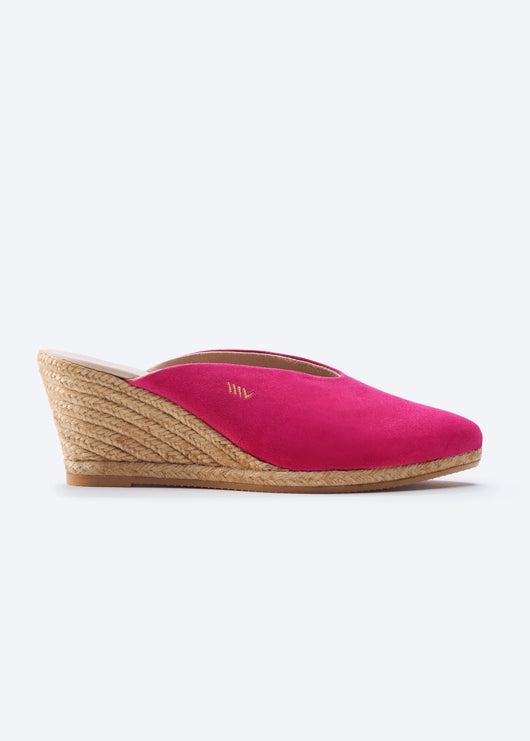 Truja Suede Wedge Mule Limited Edition