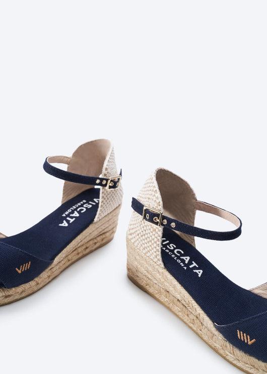 Salina Canvas Wedges