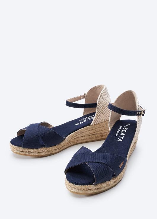 Salina Canvas Wedges