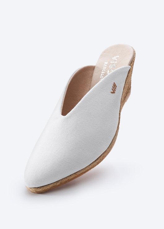 Truja Canvas Wedge Mule Limited Edition