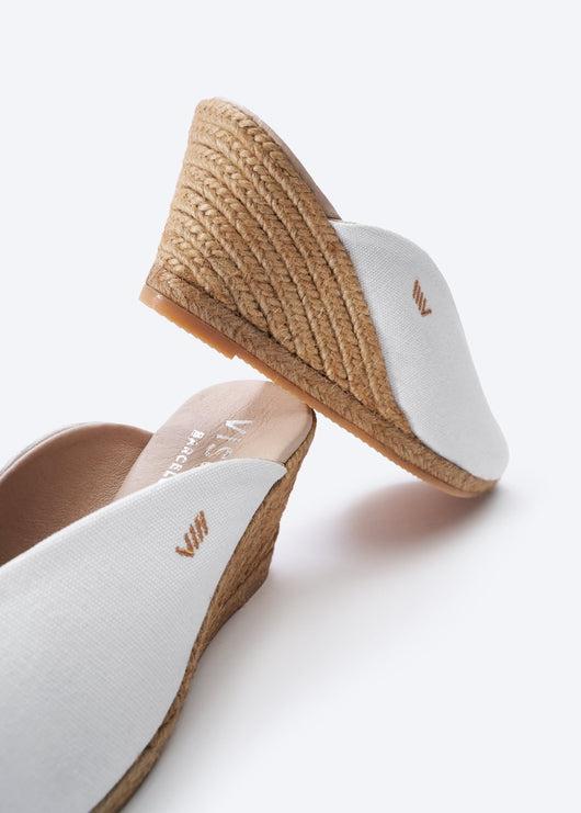 Truja Canvas Wedge Mule Limited Edition