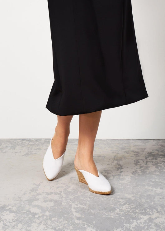 Truja Canvas Wedge Mule Limited Edition