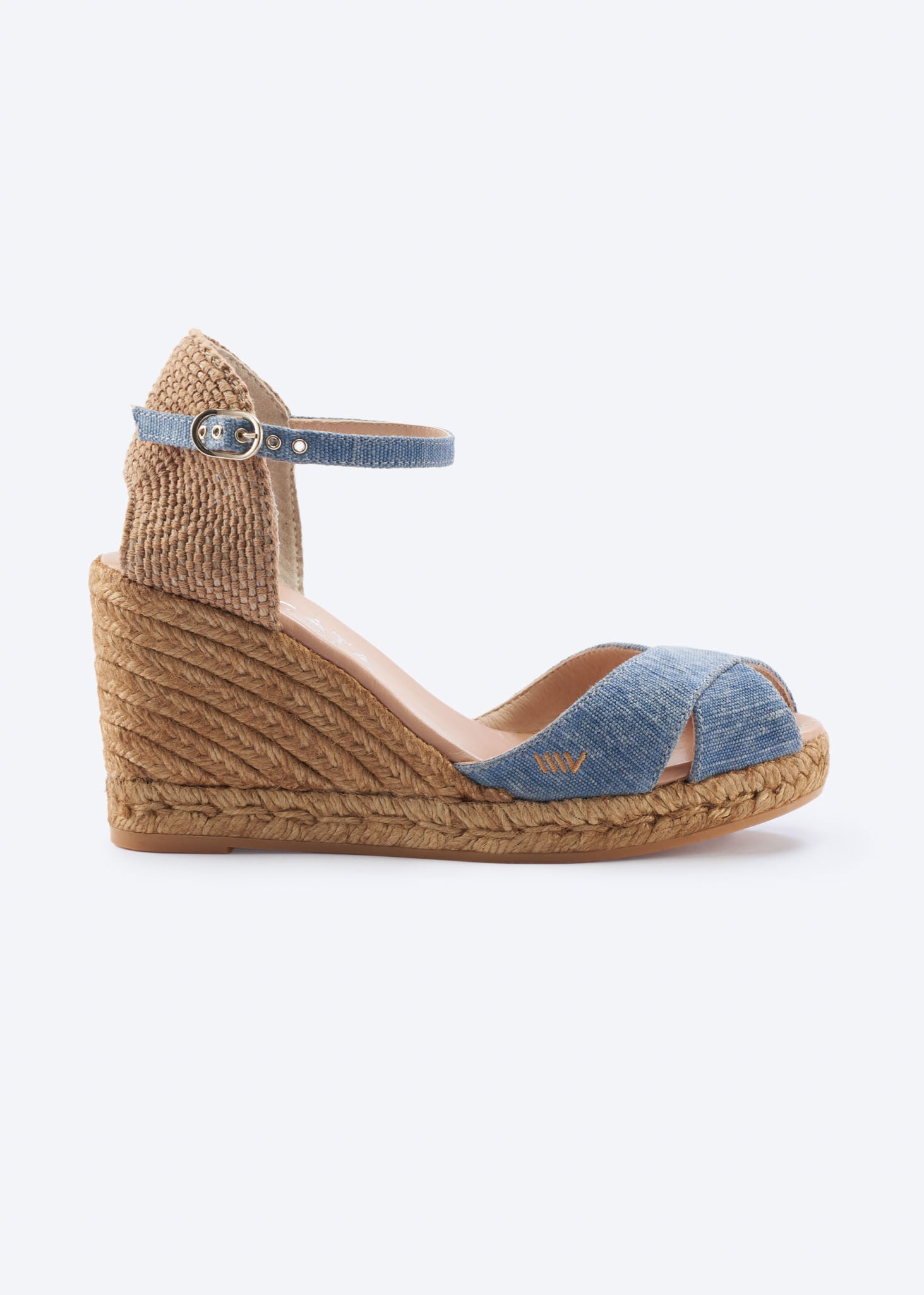 Aiguablava Premium Fabrics Espadrille Sandal Wedges