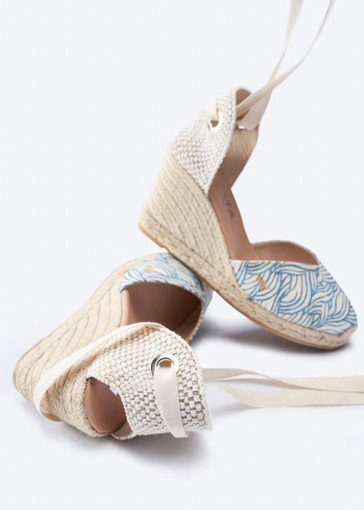 Culip Limited Edition Canvas Espadrille Wedges