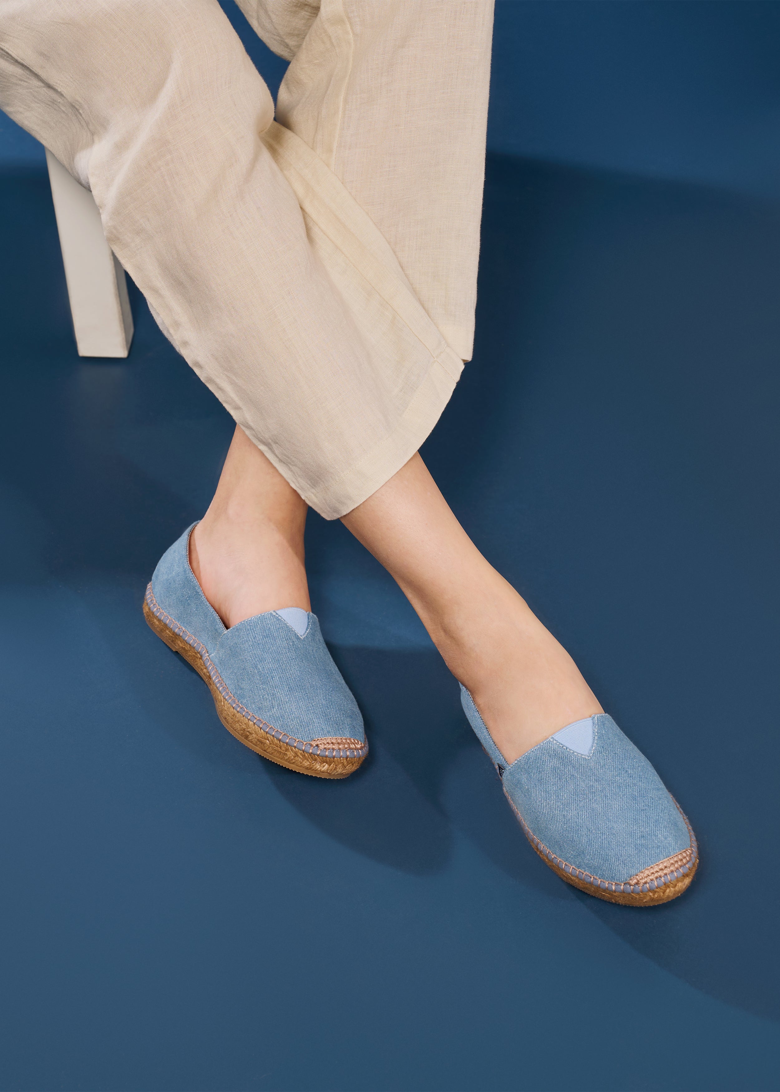 Barceloneta Limited Edition Canvas Espadrille Flats
