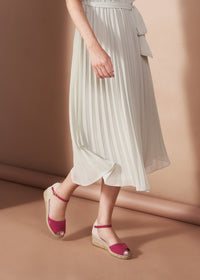 Cavall Limited Edition Canvas Espadrille Sandal Wedges