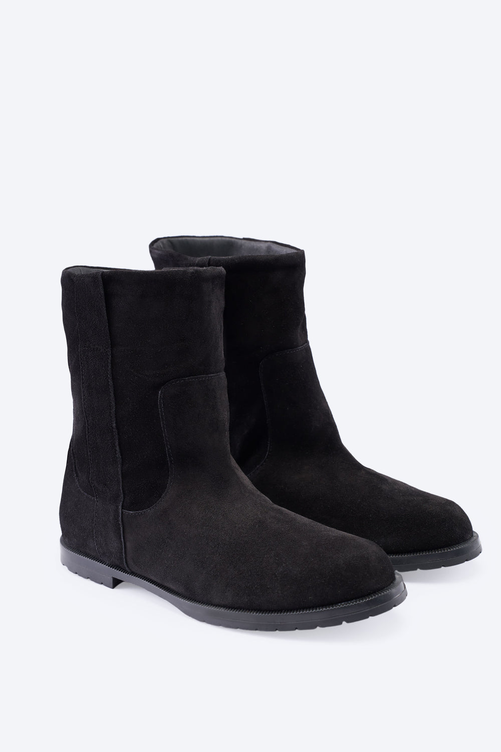 Viscata Cremona Black Suede Women's Flat Boots