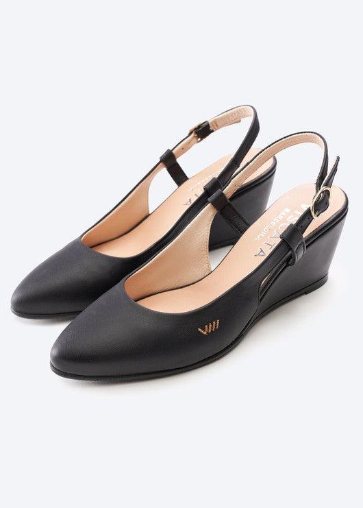 Tivoli Leather Women s Wedges Handmade in Spain Viscata