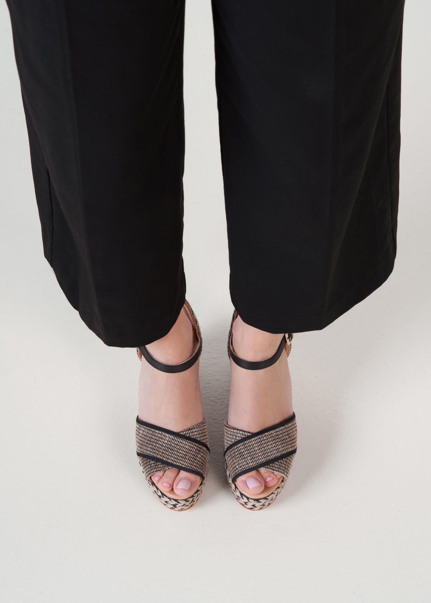 Empuria Canvas Espadrille Sandal Wedges