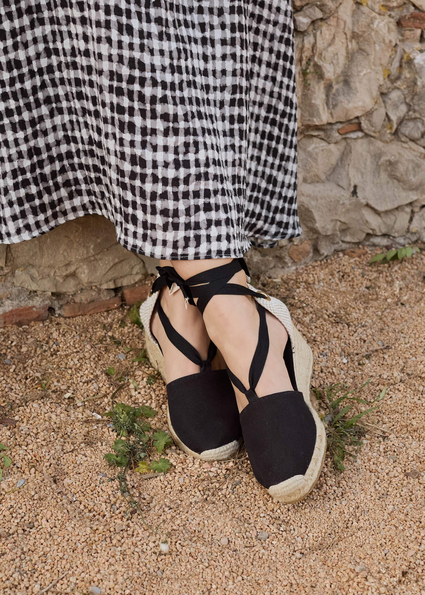 Escala Canvas Espadrille Wedges