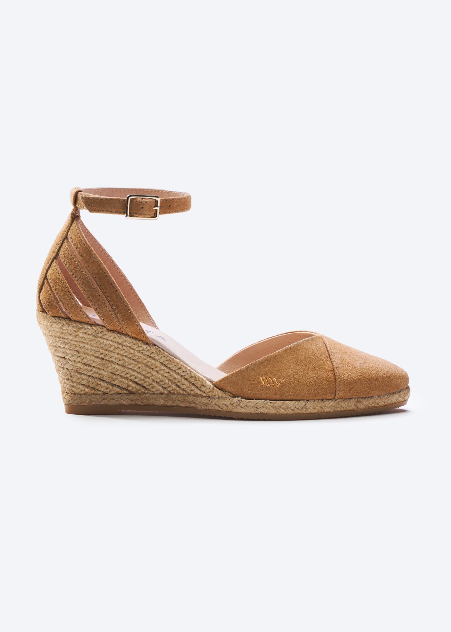 Ullastret Suede Espadrille Wedges