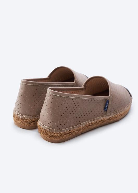Barceloneta Limited Edition Leather Espadrille Flats Viscata