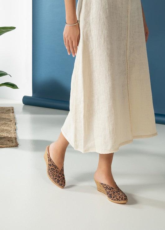 Truja Limited Edition Suede Espadrille Mule Wedges