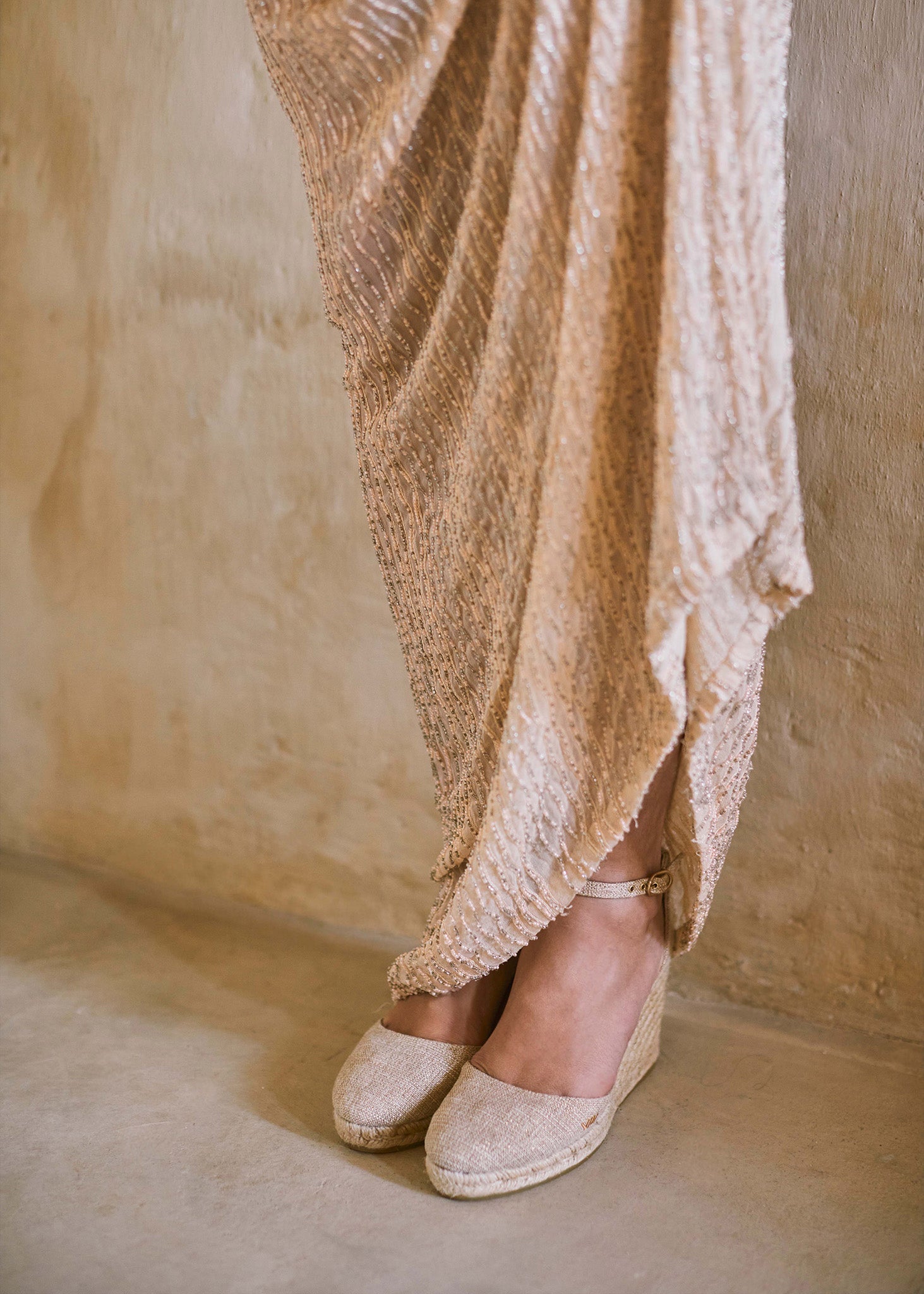 Estartit Premium Fabrics Espadrille Wedges