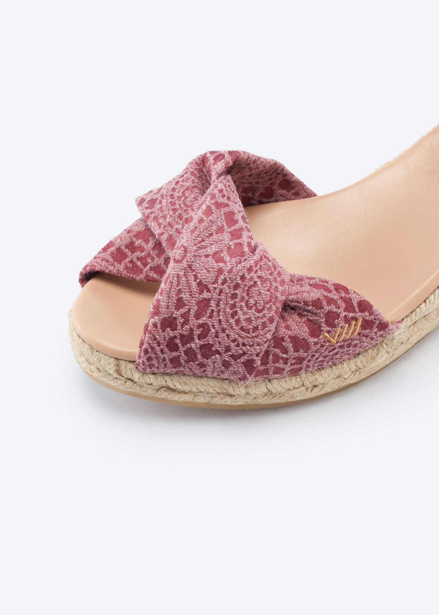 Farella Premium Fabrics Espadrille Sandal Wedges – Viscata