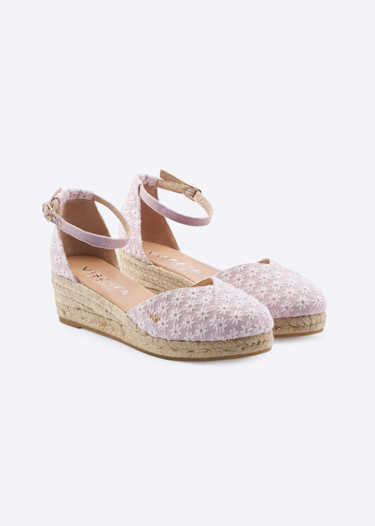 Formiga Premium Fabrics Canvas Espadrille Wedges