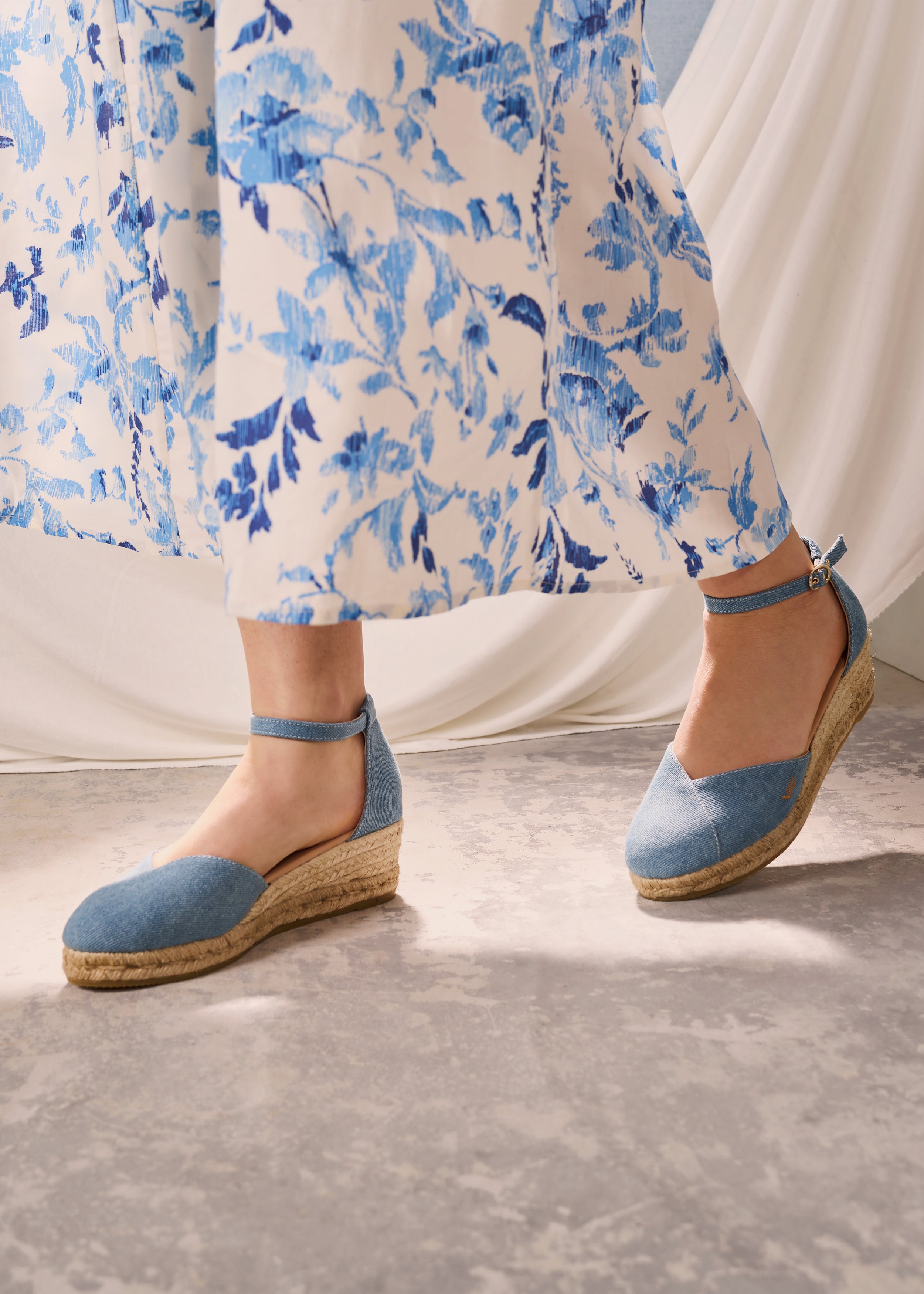 Formiga Limited Edition Canvas Espadrille Wedges
