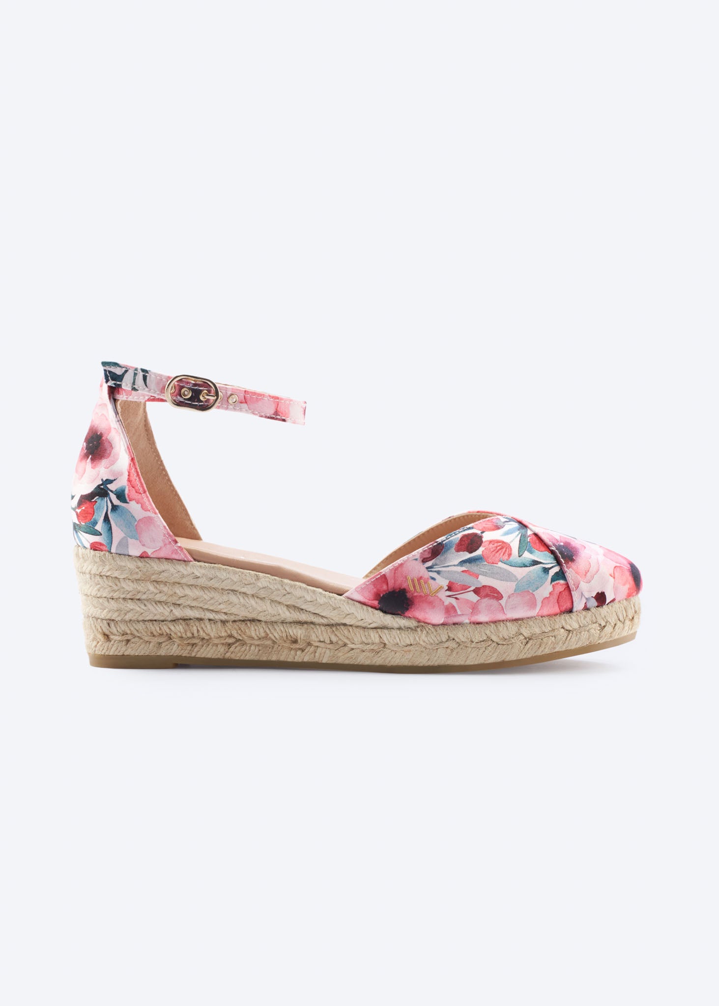 Formiga Premium Fabrics Canvas Espadrille Wedges