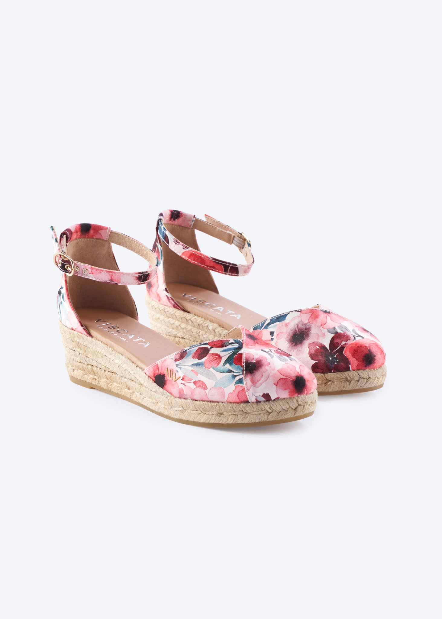 Formiga Premium Fabrics Canvas Espadrille Wedges