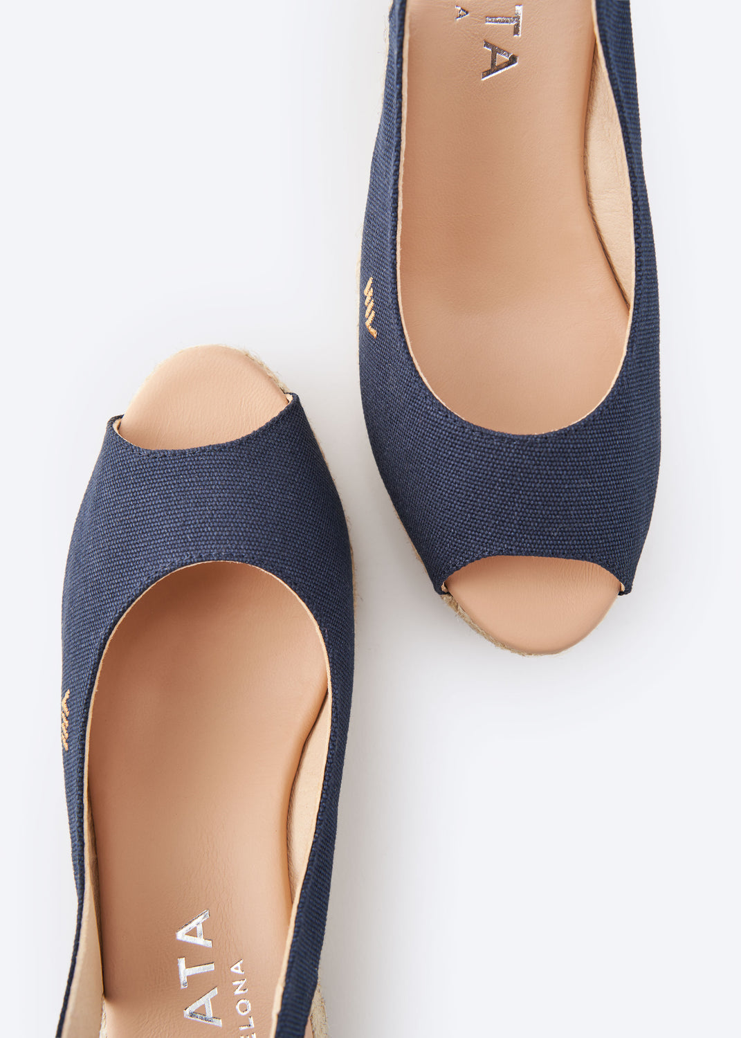 Viscata Palomera Handmade Espadrille Wedge Heels - Adjustable Slingback & Pointed Toe (Spain Made)
