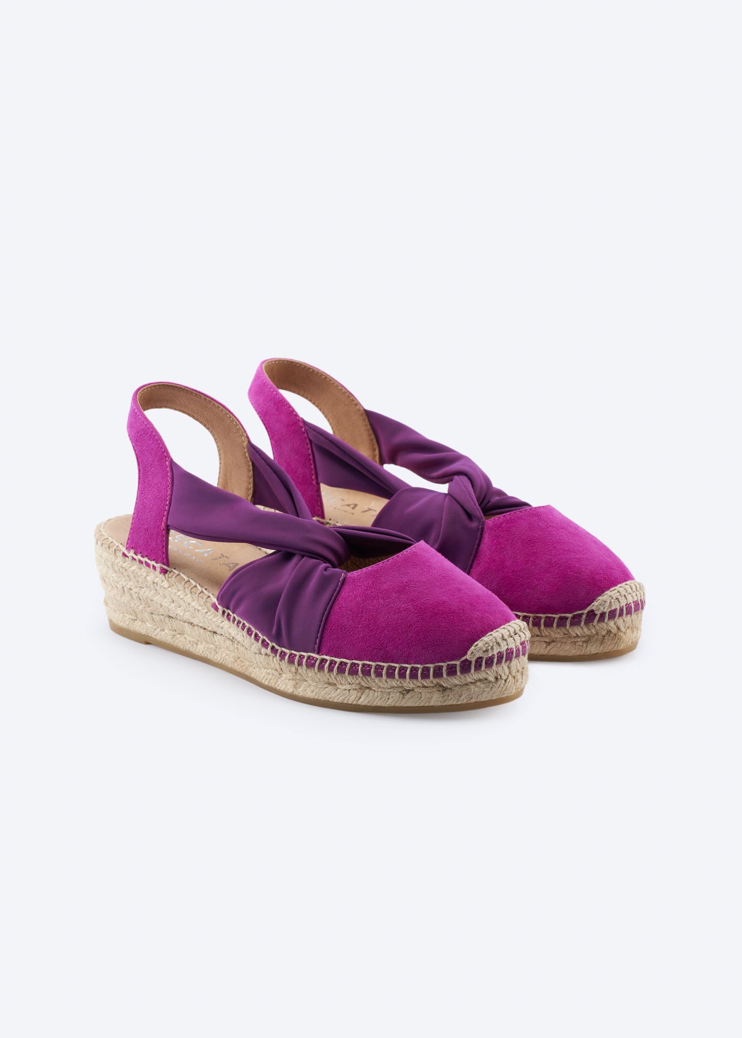 Morisca Suede Espadrille Wedges