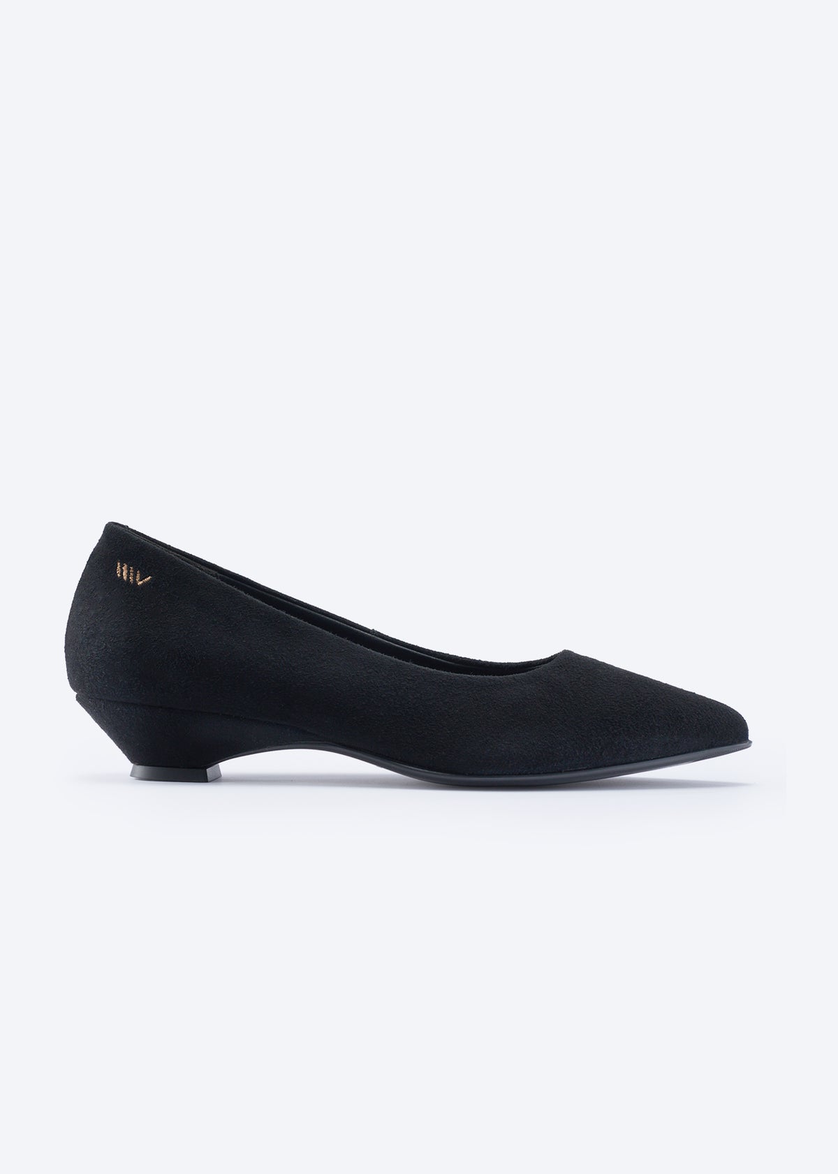 Novara Suede Kitten Heels