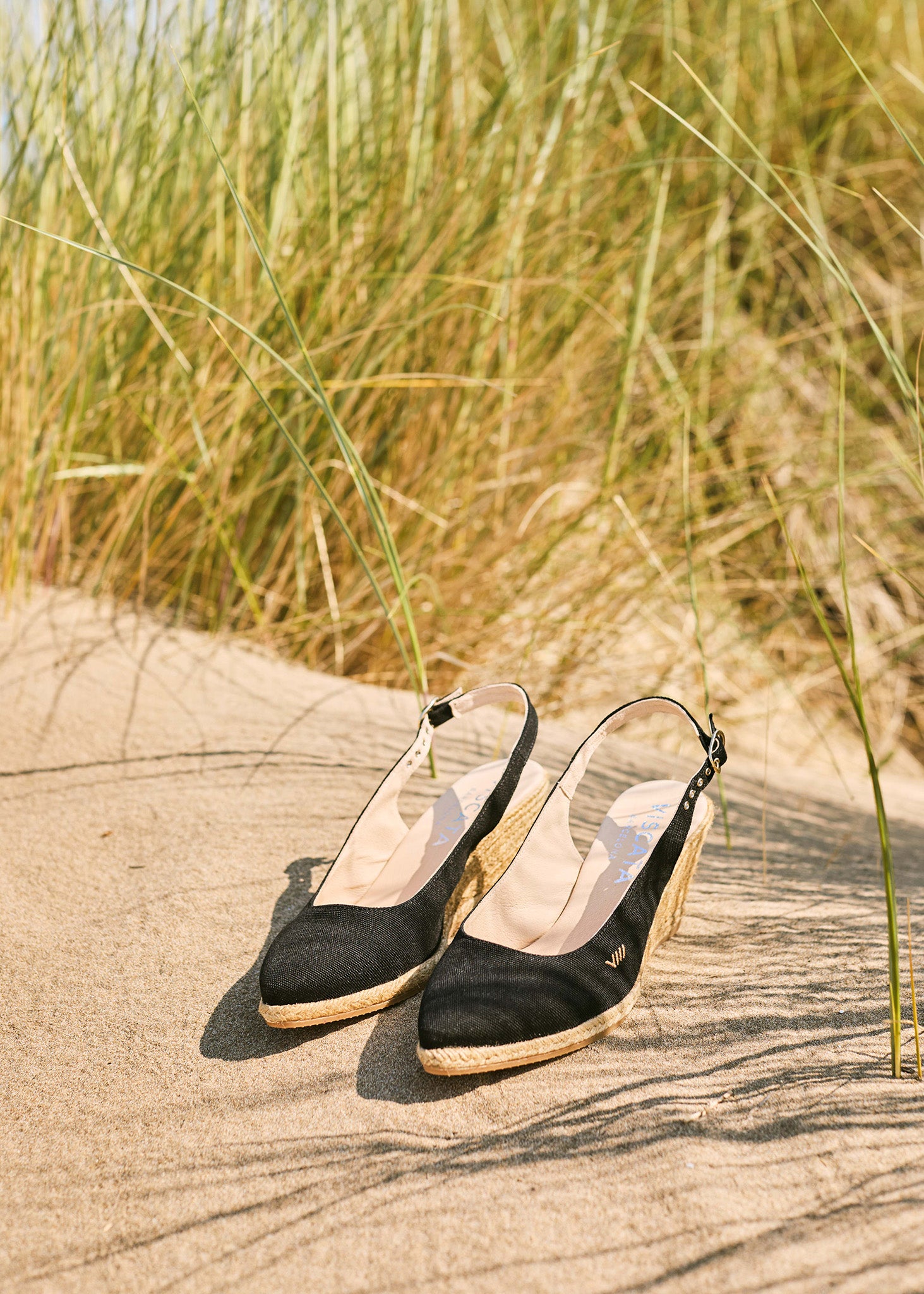 Palomera Canvas Espadrille Wedges