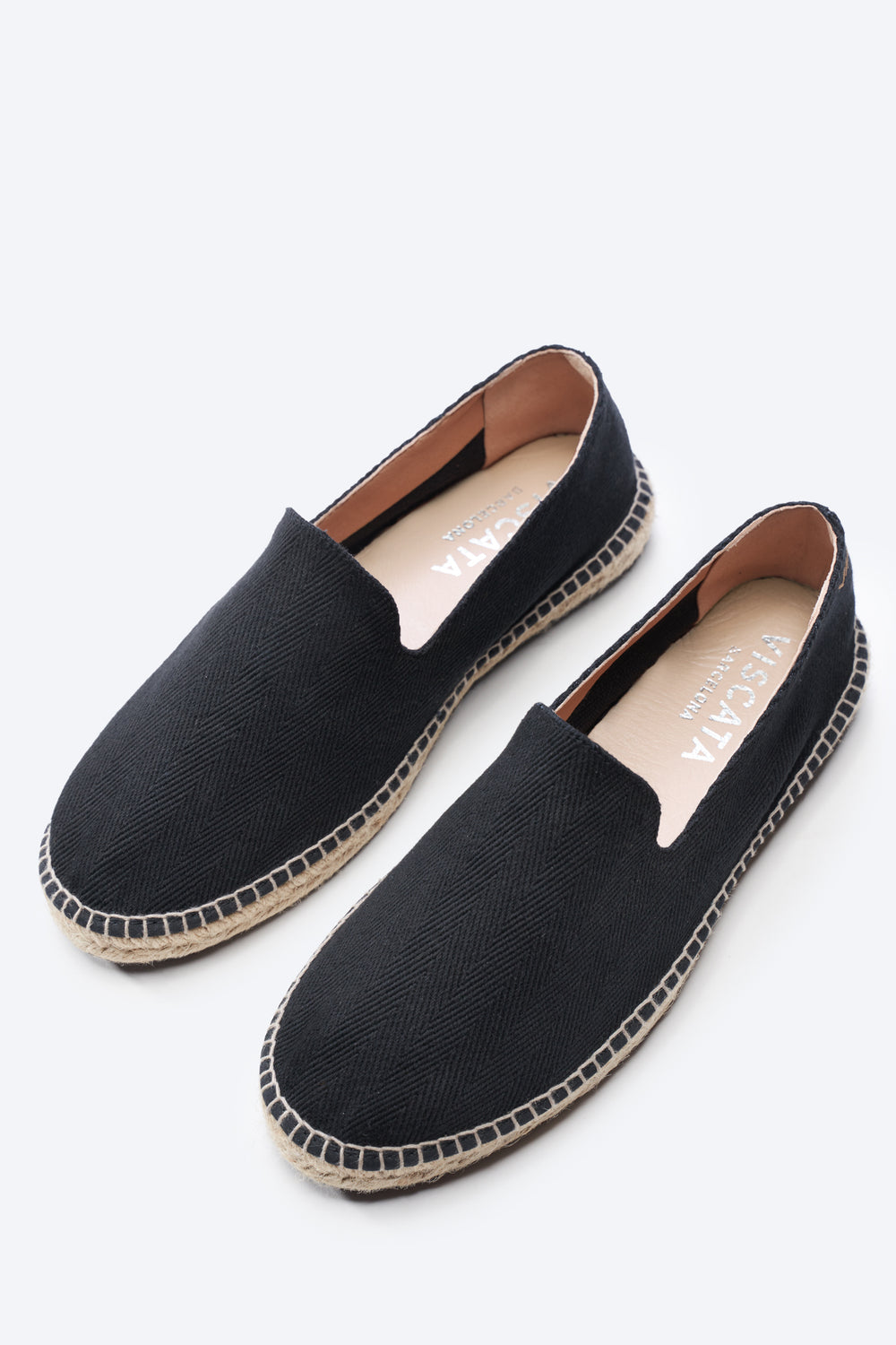 Portbou Black Men Slipper Espadrilles