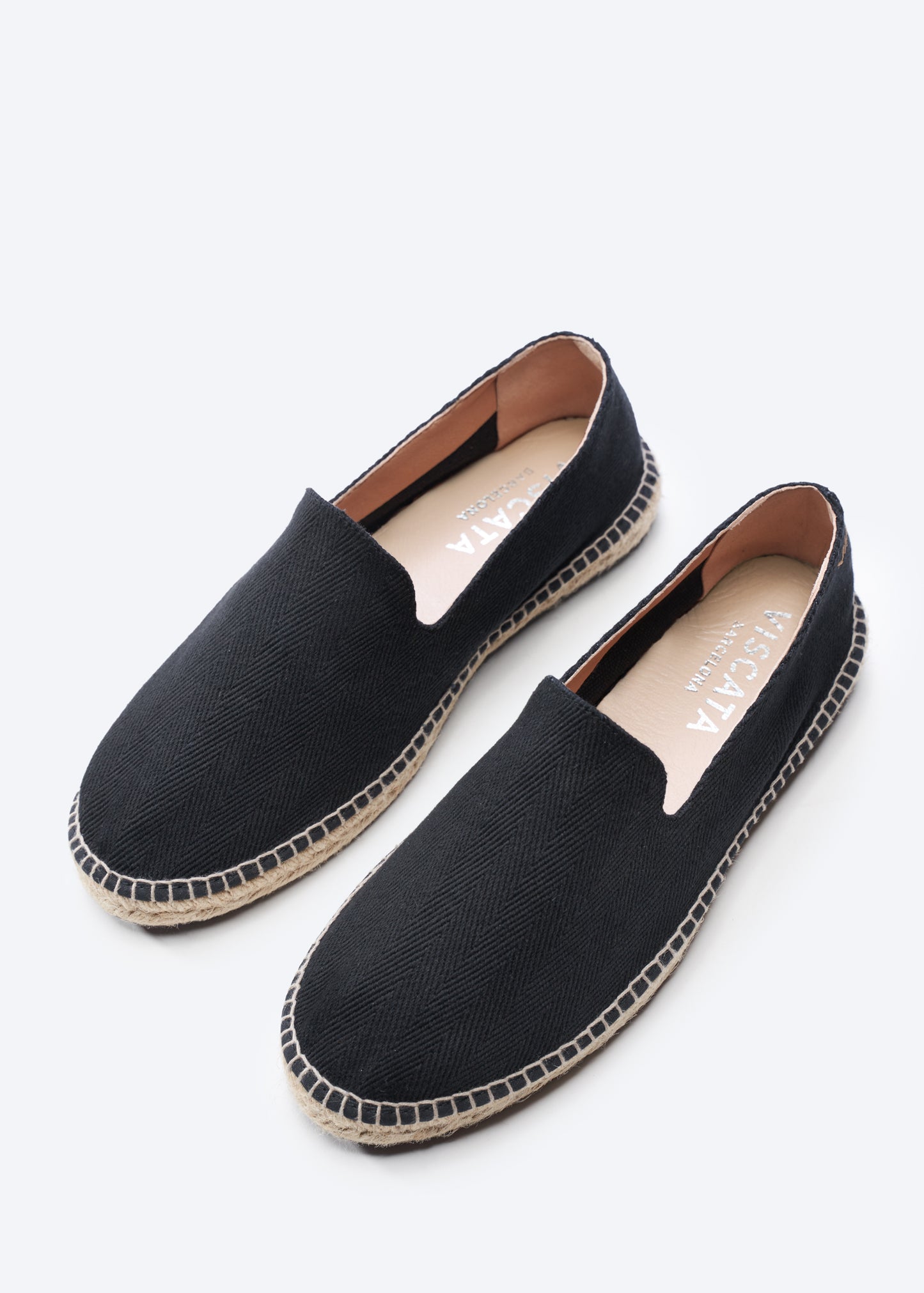 Portbou Black Men Slipper Espadrilles