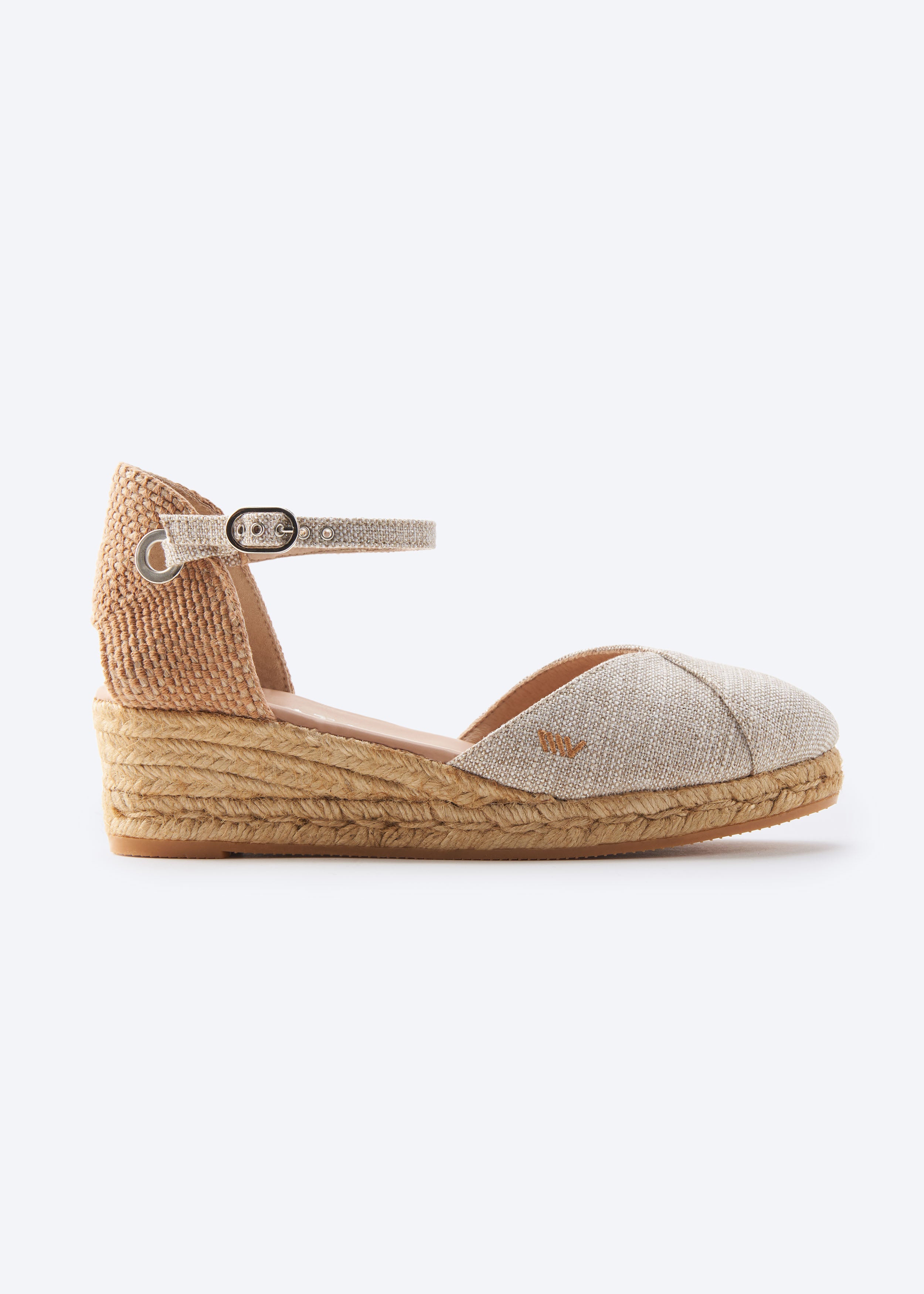 Pubol Limited Edition Canvas Espadrille Wedges