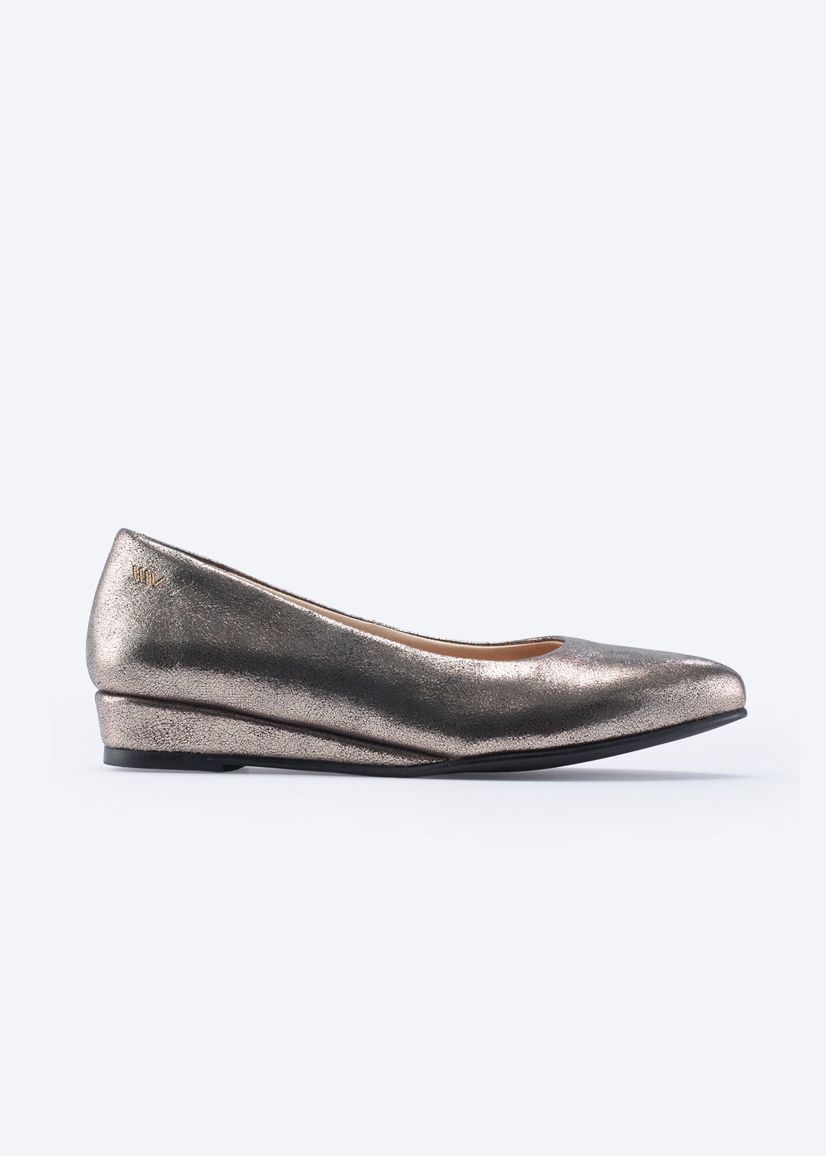 Roma Premium Fabrics Leather Flats
