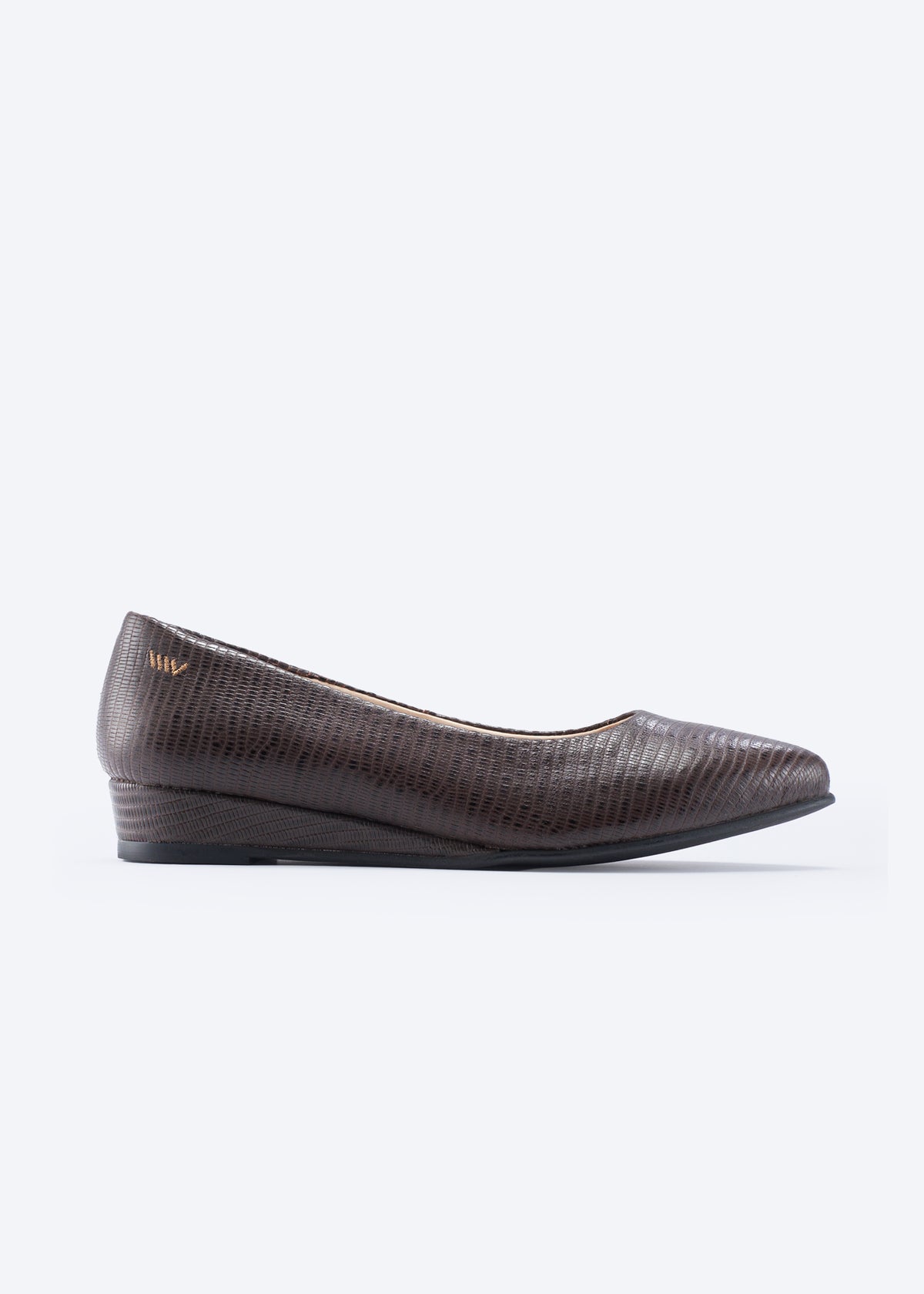 Roma Premium Fabrics Leather Flats
