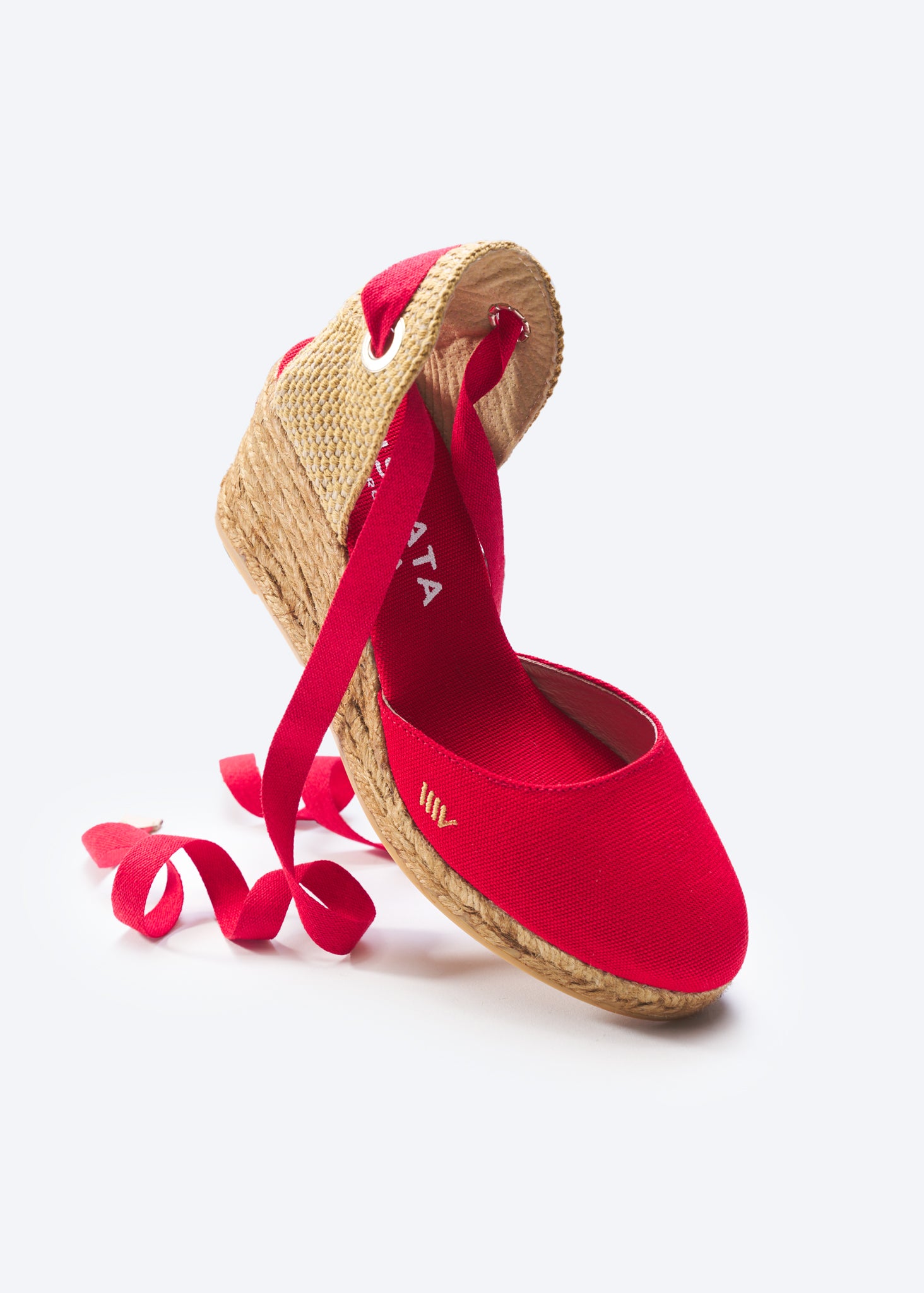 Sagaro Archive Canvas Espadrille Wedges