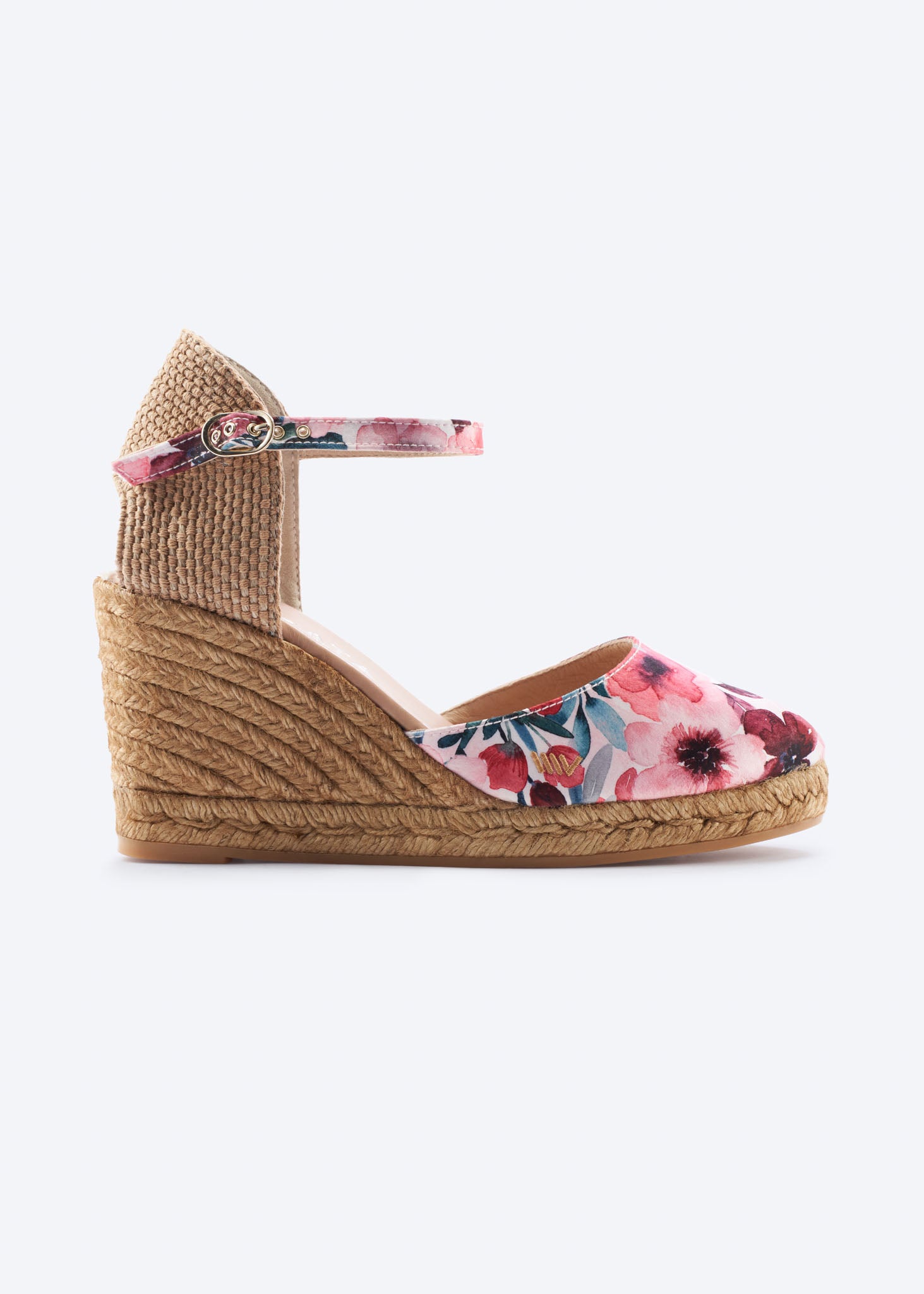 Satuna Premium Fabrics Canvas Espadrille Wedges