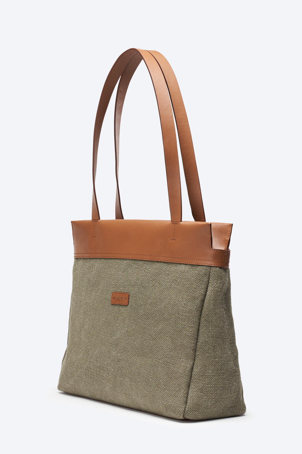 Viscata Tropez Olive Women Large Canvas Handbag