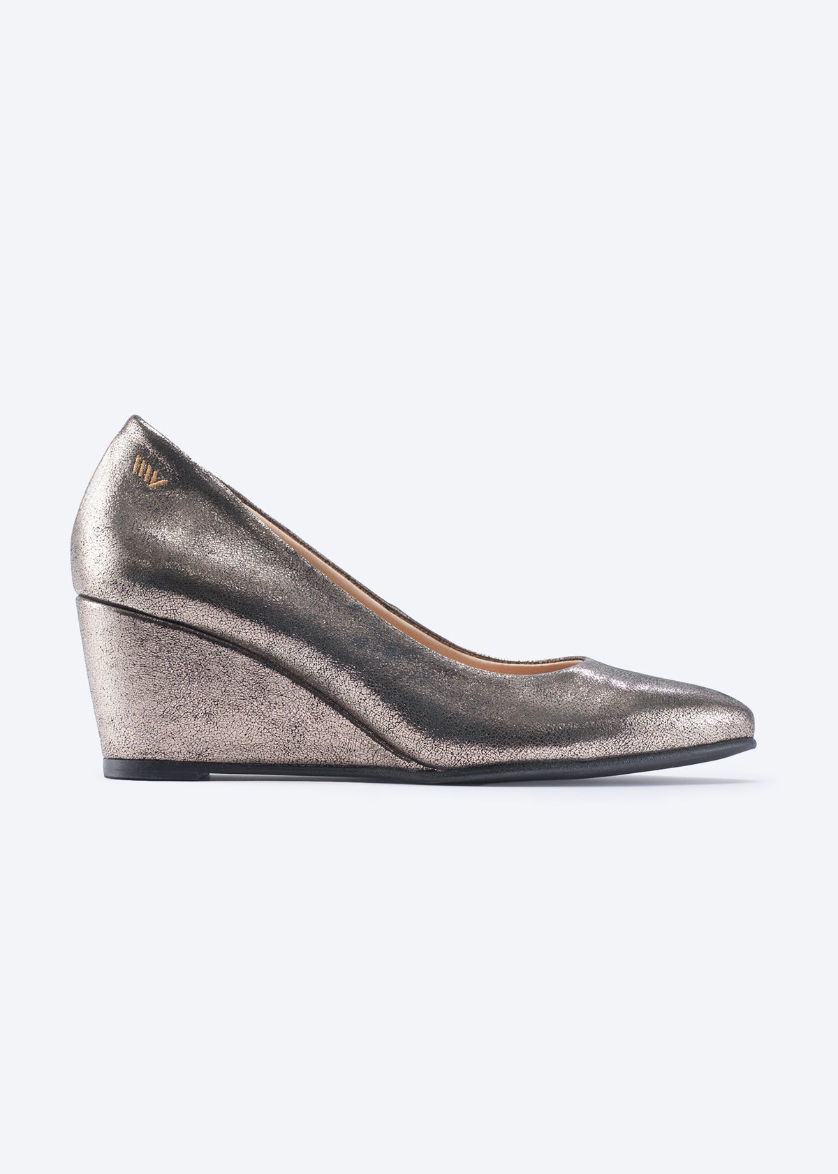 Verona Premium Fabrics Leather Wedges