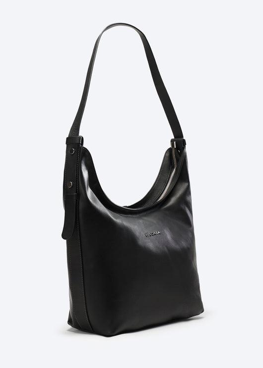 Cyprien Leather Crossed Body Handbag