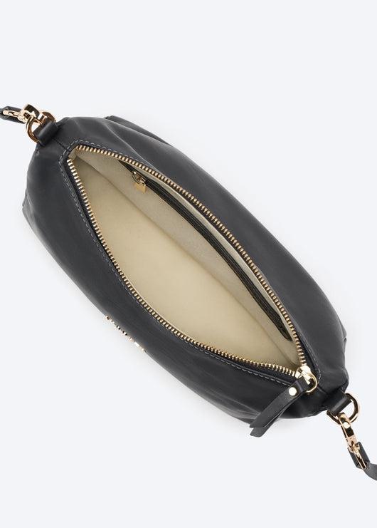 Amazon.com: Shoulder Bag for Women, Solid Color Genuine Leather Shoulder  Bag Tote Handbag Big Capacity Travel Purse Weekender Bag Shopper (Black) :  Clothing, Shoes & Jewelry