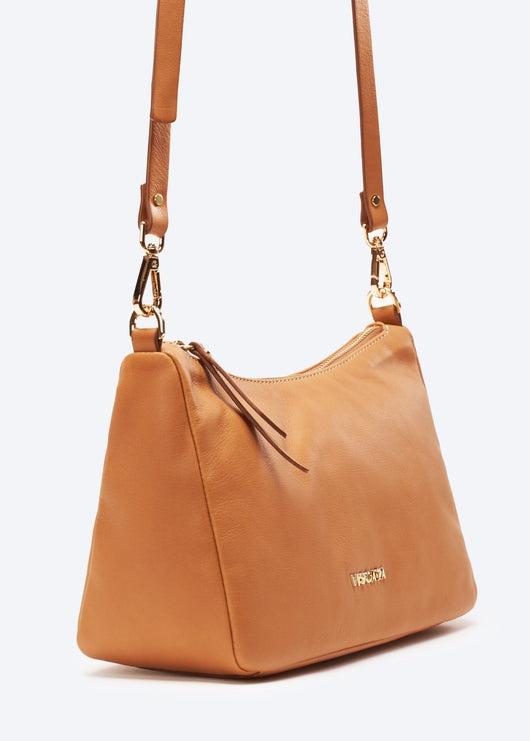 Nice Leather Crossed Body Handbag