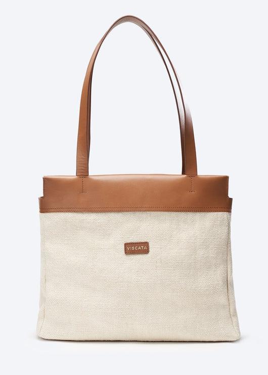 Tropez Canvas Shoulder Handbag