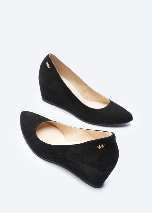 Verona Suede Wedges