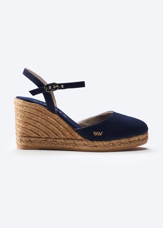 Peratallada Canvas Espadrille Wedges