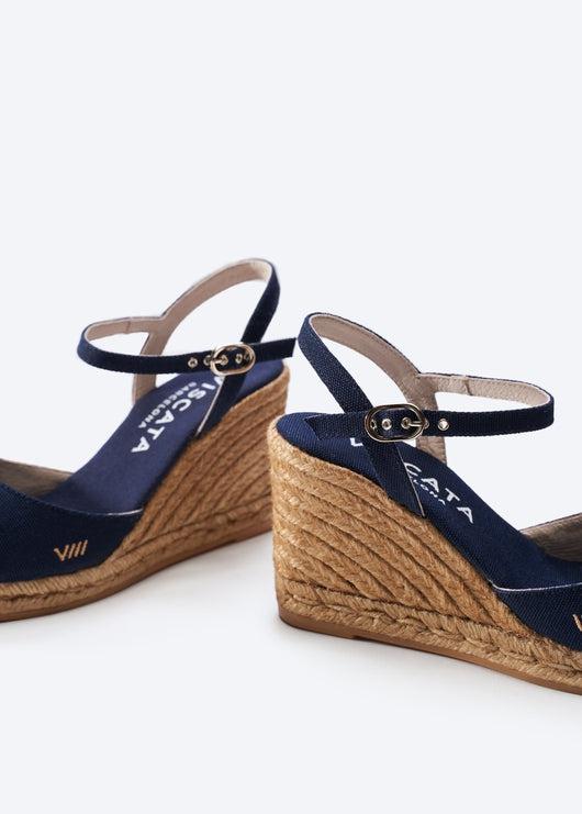 Peratallada Canvas Espadrille Wedges